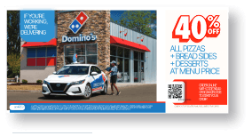 40% off lunch and catering