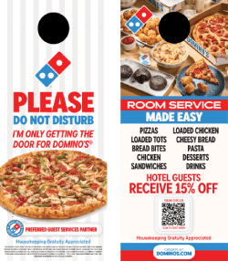 Do-Not-Disturb Door Hanger Products