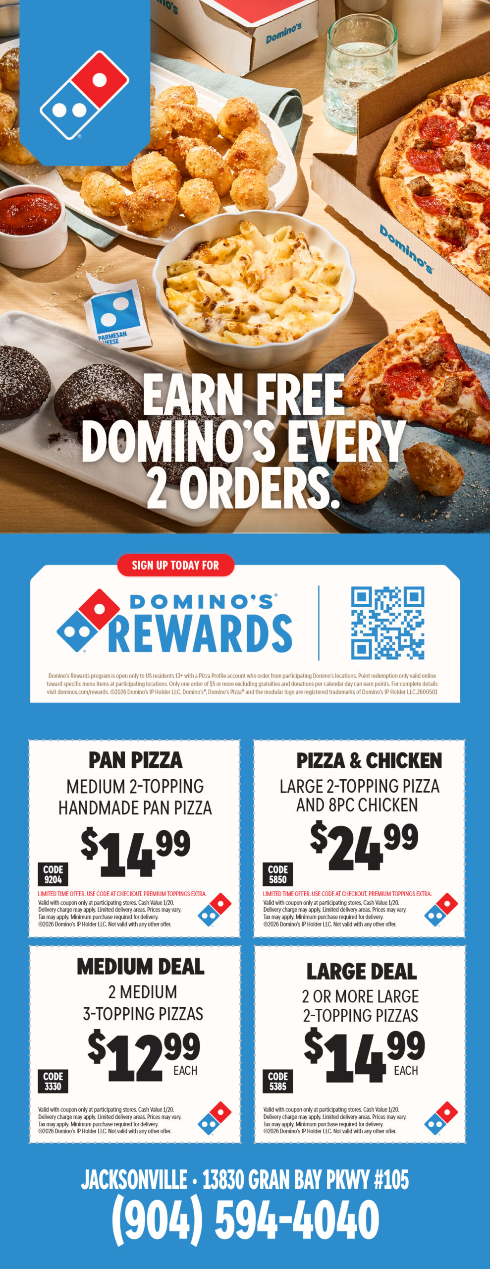 Rewards Door Hanger back side